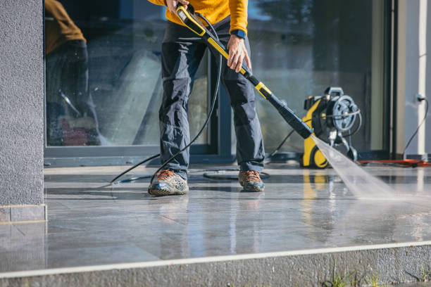 Commercial pressure washing completed by Clarksville Window and Pressure Washing in Montgomery County TN